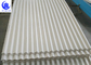 Heat Insulation Corrugated PVC Coated Plastic Roof Shingles For Workshop