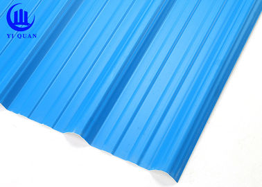 Plastic Trapezoidal Waterproof PVC Roof Tiles for House Warehouse