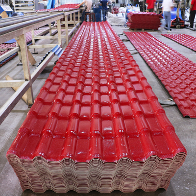 ASA Synthetic Resin Roof Tile 1050mm Width 2.5mm Thickness
