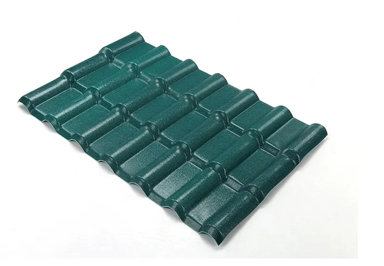 Spaanse het Bamboegolf van ASA Synthetic Resin Roof Tile voor het Pakhuis van Villaloodsen