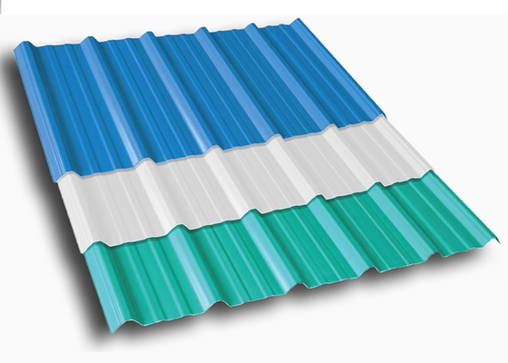 Van het Dakbladen van pvc van de corrosieweerstand Anti Ultraviolette Plastic Daktegels