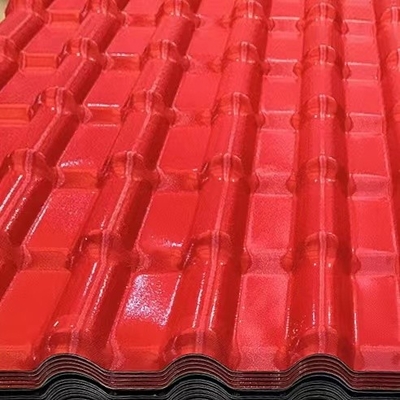 160mm Bladen van het de Weerbestendigheids de Spaanse Dak van Golfasa synthetic resin roof tile