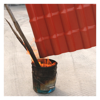 Brandweerstand ASA Synthetic Resin Tiles Easy om Milieuvriendelijke Bladen te installeren