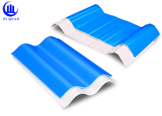 Uitstekend anticorrosief APVC-hoog pvc - de bladen van het kwaliteitsdak voor de loods van de fabrieksvilla