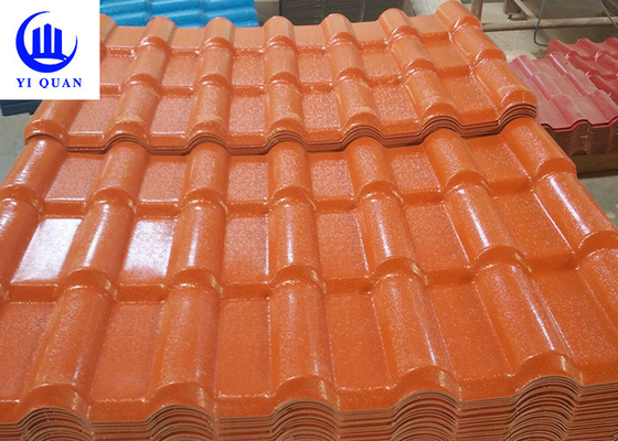 Gemakkelijk om ASA de tegels van het harsdak te installeren kleur duurzame de weerstandsbladen van het tegelseffect