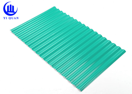 Het kleurrijke Dak van pvc van de Brandweerstand betegelt 1130mm Breedte Gemakkelijk te installeren