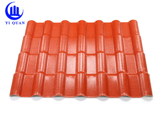 Waterdichte Multikleuren ASA Synthetic Resin Roof Tile voor PakhuisBusstation