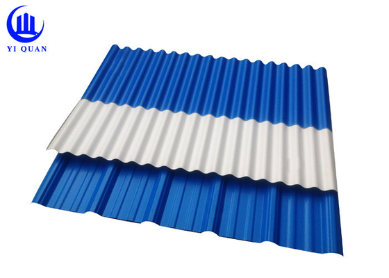 930mm van het Daktegels van Breedte Trapezoïdale pvc van de de Brandweerstand het Dakwerkbladen