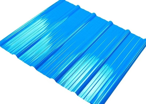 Schokbestendige Gerecycleerde Plastic het Daktegels van pvc voor Serrevilla