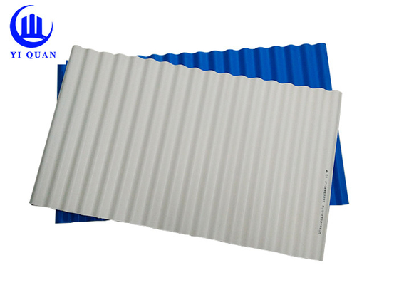 1050mm Samengestelde het Daktegels van pvc APVC voor Pakhuisfabriek