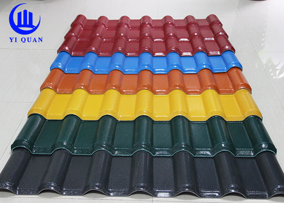 Vuurvast ASA Synthetic Resin Spanish Roof-Blad voor de Bouwbouw