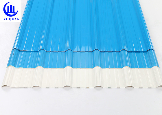 3.0mm van het Dakwerkdakspanen van Brandbeveiligingpvc Plastic Waterdichte het Daktegels