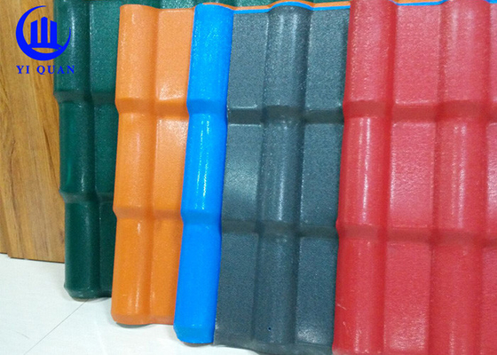 De kleurrijke Duurzame ASA Synthetic Roofing Tiles Heat-Dakspanen van het Isolatiedak