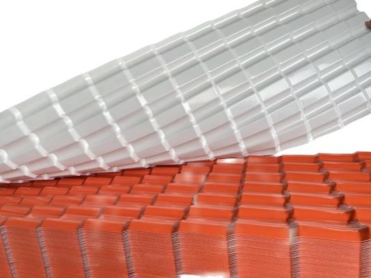 Anti UVasa synthetic resin roof tile voor het Bouwmateriaal van de de Villaserre van de Parkdekking