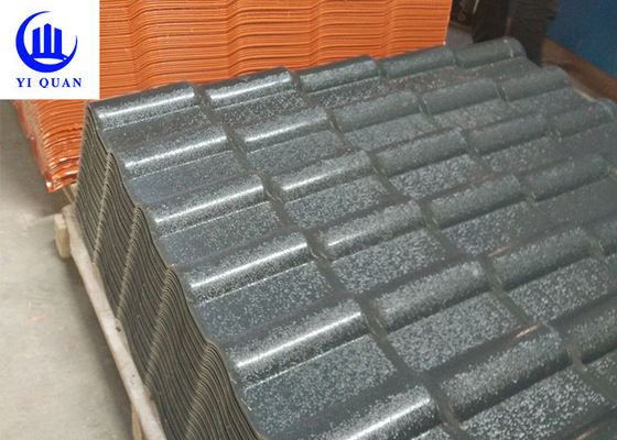 Correct pvc ASA Resin Roof Tile 1050mm van de Hitteisolatie voor de Woon Traditionele Bouw