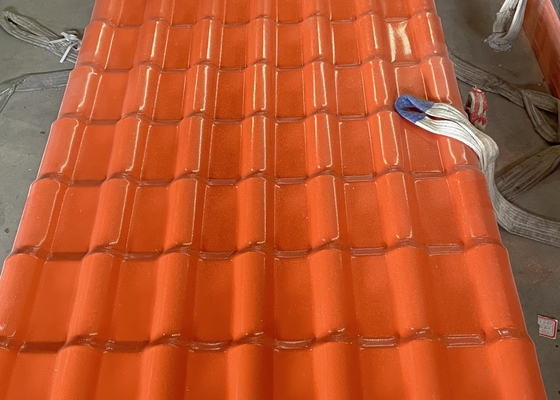Correcte Weerstand ASA Synthetic Resin Roof Tile voor Huis 219mm de Hitteisolatie van de Hoogtetegel