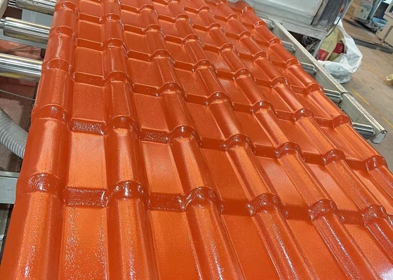 Vuurvaste ASA Bamboo Spanish Synthetic Roof-Tegel voor de Dekking van het Villaparkeren