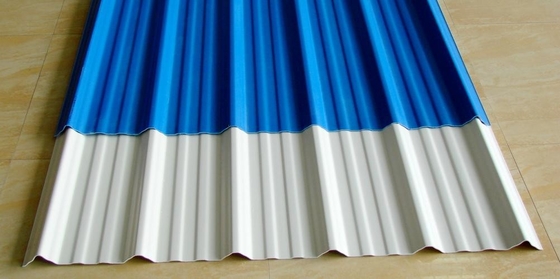 1.0mm Plastiek Golf van de het Effectweerstand van de Daktegel het Dakwerkblad van pvc