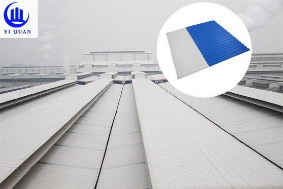 Gemakkelijke Snelle Plastic het Daktegels van Installatiepvc UPVC voor de Villapakhuis van de Muurbekleding