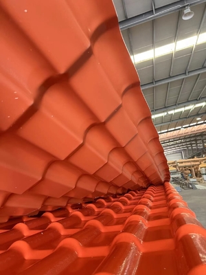 Gemakkelijk om de Isolatie van de de Tegelhitte van het Harsdak ASA Resin Tile Roof 2.5mm te installeren