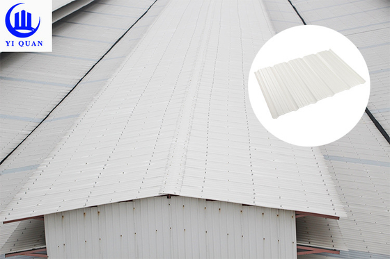 Het Dakwerkbladen van pvc UPVC van de windaardbeving Bestand voor de Bouw Projecten