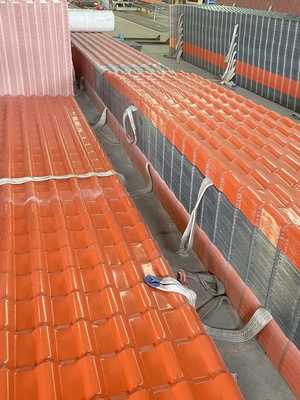 De lange Weerstand van de de Kleuren Duurzame Brand van Levensduurasa synthetic resin roof tile