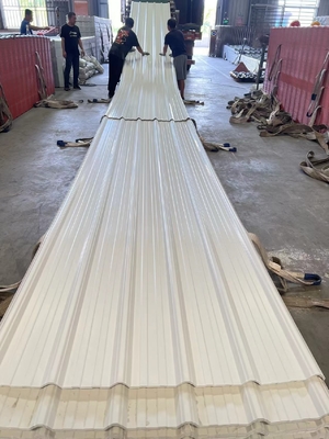 Gegolfd kunststof PVC dakpannen brandwerendheid 2,0 mm dikte