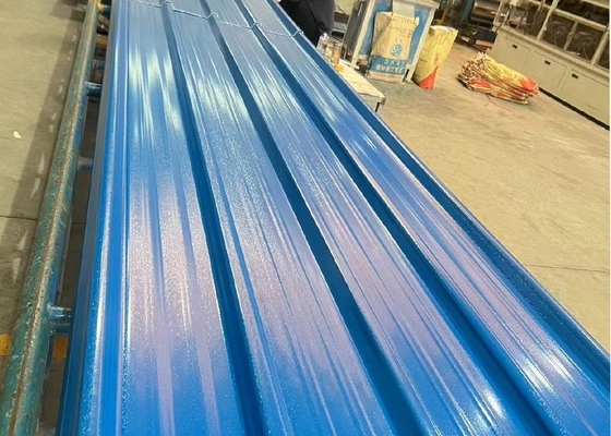 Geluidsbestendige kunststof dakpannen 1,0 mm dikte voor carport