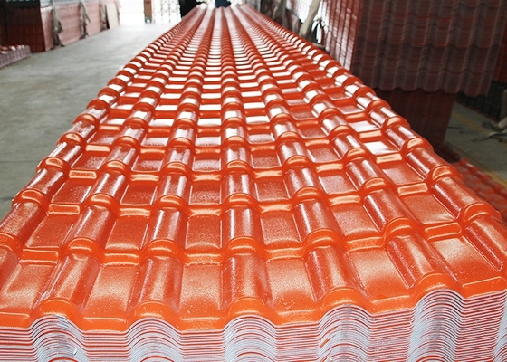 2.5mm de Tegel van Dikteasa embossed synthetic resin roof voor de Bouw