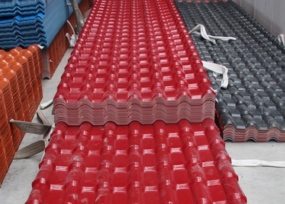 Spaans Vuurvast ASA Resin Roof Tile Shingle voor Villa Oude Gebouwen
