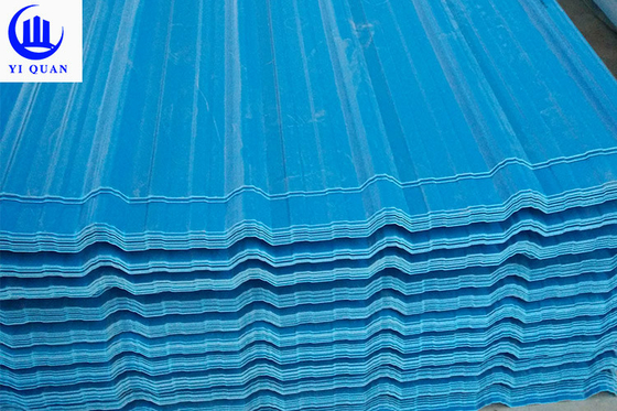Plastic het Dakblad van pvc van de wind Bestand 2.3mm Dikte UPVC voor Pakhuismuur