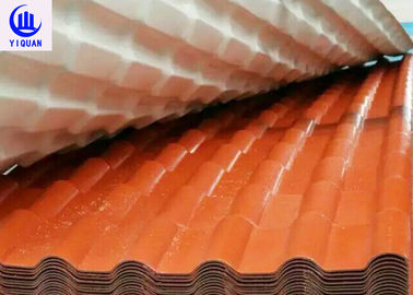 2.8mm Asa Synthetic Resin Roof Tile voor Woon