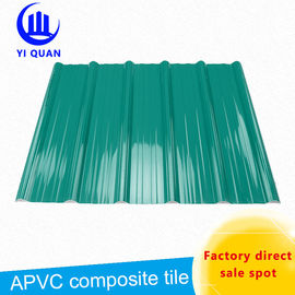 De Groene Lange Spanwijdte van BS4203 ASTM 210mm Pvc-Daktegels