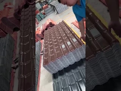 ASA bruin het dakblad van pvc